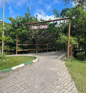 Portal de entrada da Trilha do Careca